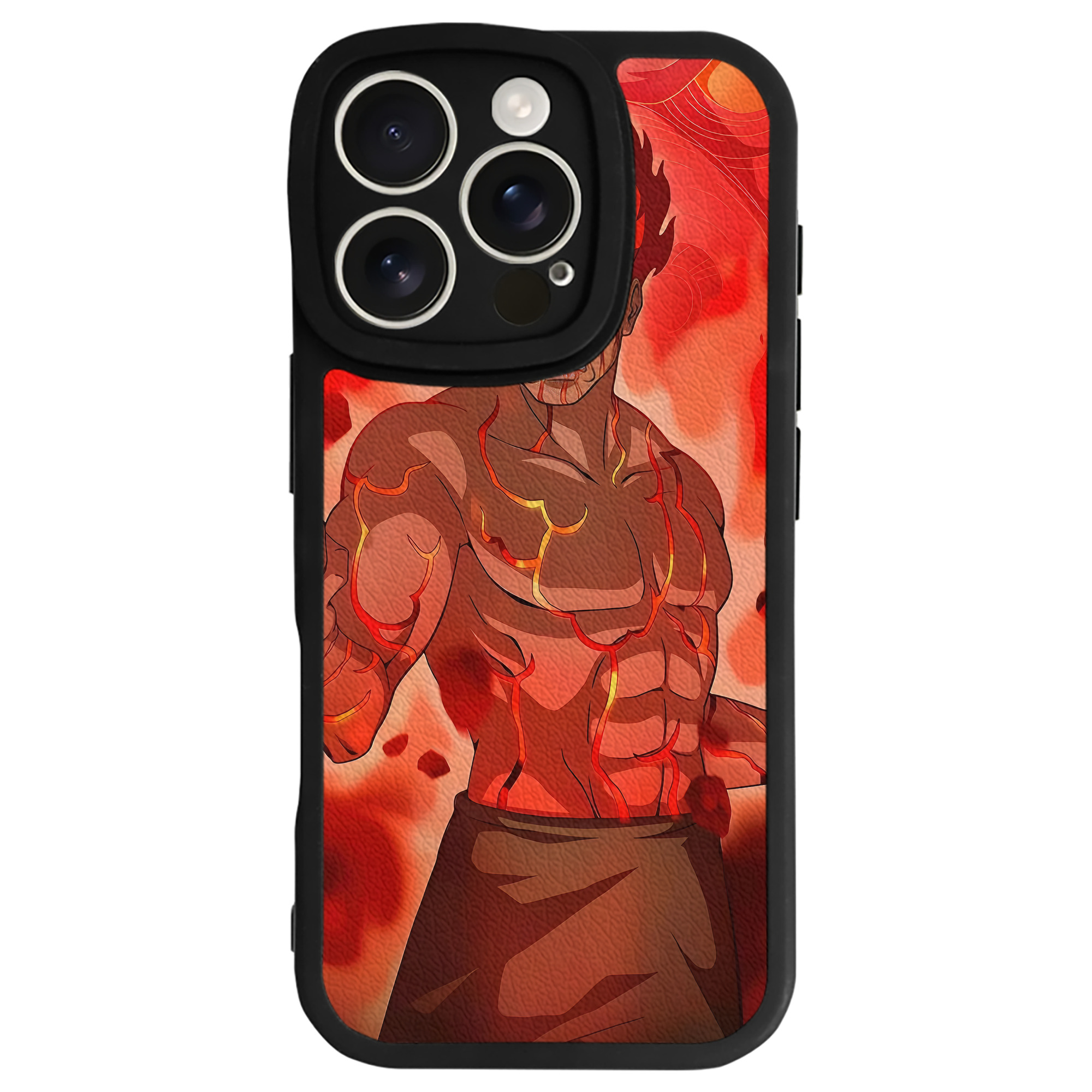 （画像用） NARUTO -ナルト- NARUTO -ナルト- 疾風伝 【iPhone 16シリーズ対応】シリコンスマホケース（レザー調） 材質：シリコン